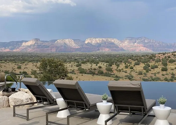 The Sanctuary At Sacred Mesa-infinity Pool-sedona Clarkdale