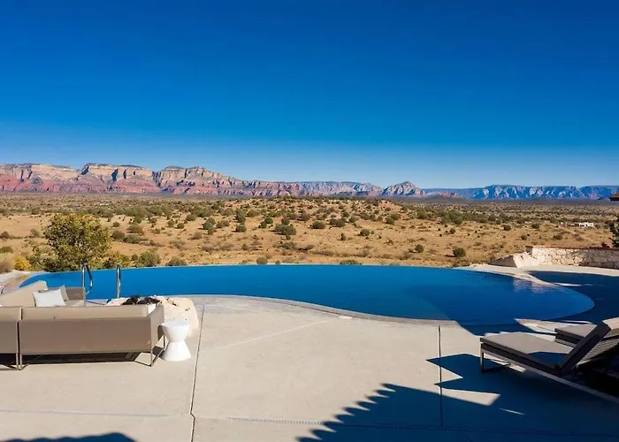 The Sanctuary At Sacred Mesa-infinity Pool-sedona